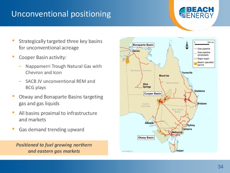 Non Deal Roadshow – Beach Energy Limited – slide 33