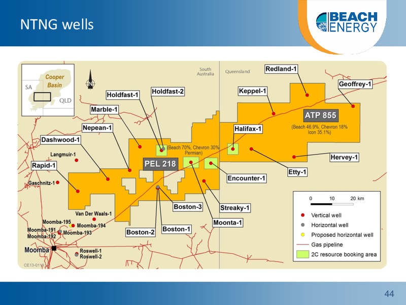 Non Deal Roadshow – Beach Energy Limited – slide 43