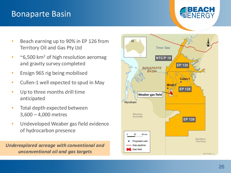 MACQUARIE AUSTRALIA CONFERENCE – Beach Energy Limited – slide 25