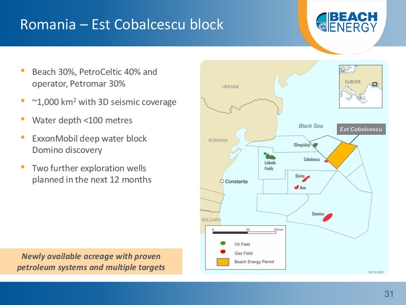 MACQUARIE AUSTRALIA CONFERENCE – Beach Energy Limited – slide 30