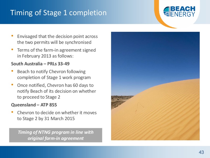 Citi Australian Investment Conference – Beach Energy Limited – slide 42