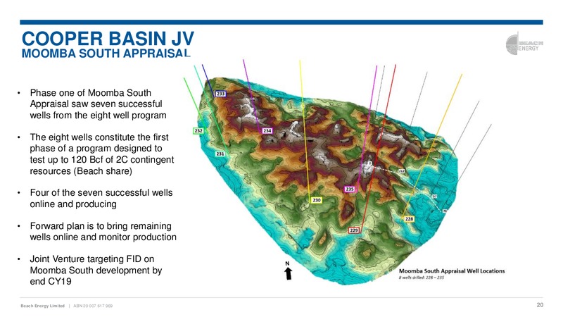 Asia Roadshow Presentation – Beach Energy Limited – slide 20