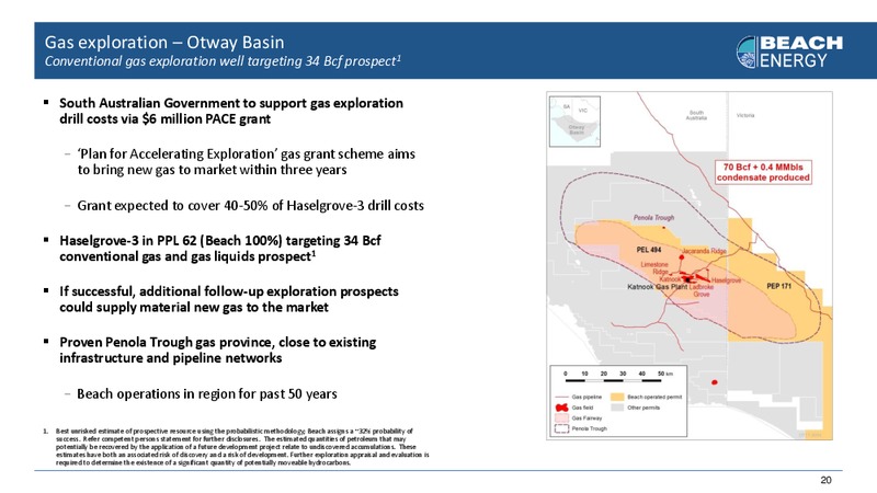 2017 Macquarie Australia Conference – Beach Energy Limited – slide 19