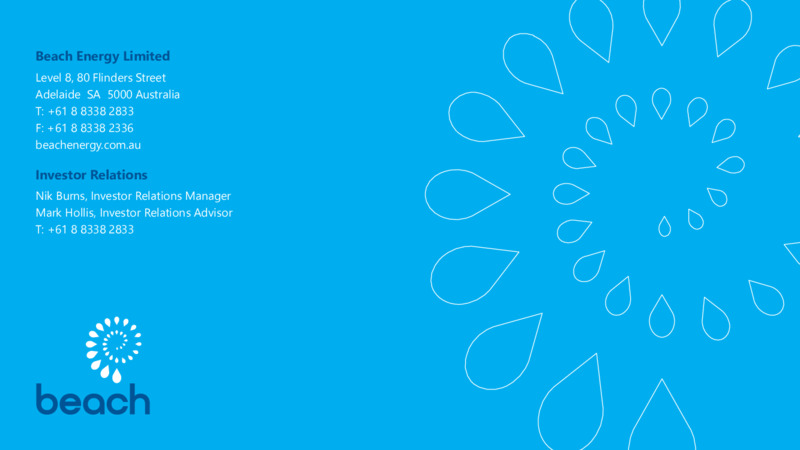 Macquarie Australia Conference 2020 – Beach Energy Limited – slide 13