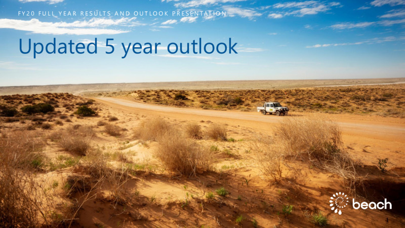 FY20 Results and Outlook Presentation – Beach Energy Limited – slide 28