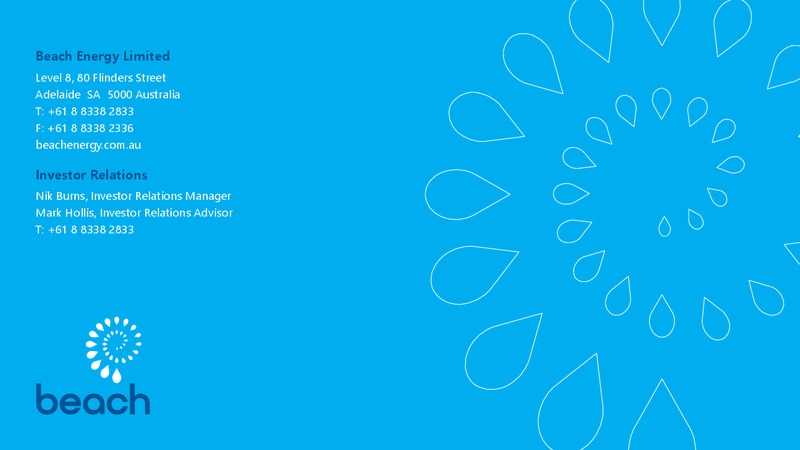 FY 2019 Earnings Presentation – Beach Energy Limited – slide 45