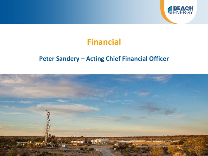 FY16 Preliminary Results and FY17 Outlook – Beach Energy Limited – slide 8