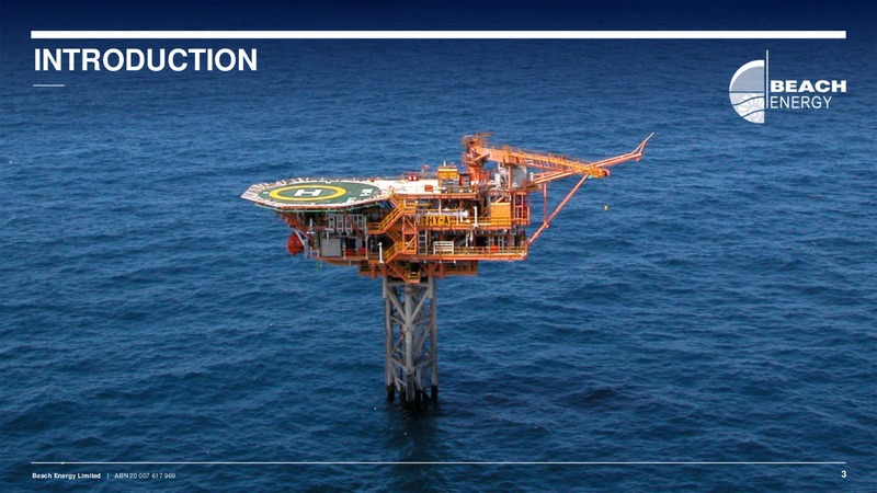 2018 Asia Roadshow Presentation – Beach Energy Limited – slide 2