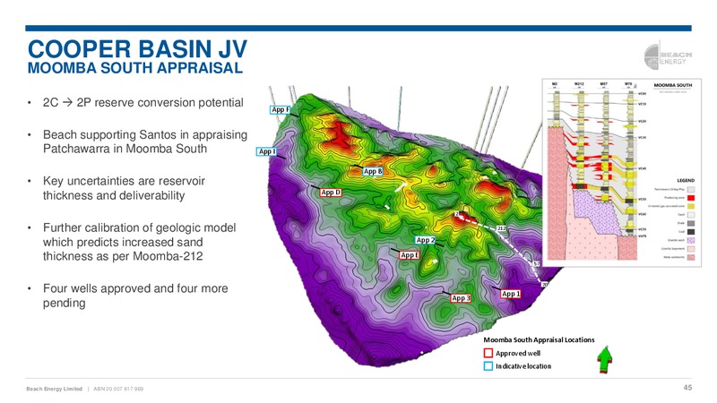 2018 Asia Roadshow Presentation – Beach Energy Limited – slide 44