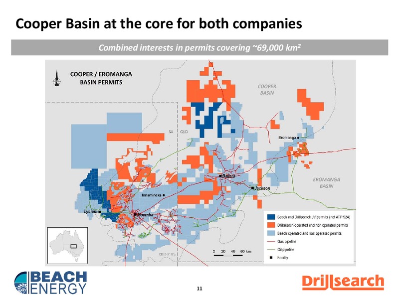 Merger of Beach and DrillSearch – Beach Energy Limited – slide 11