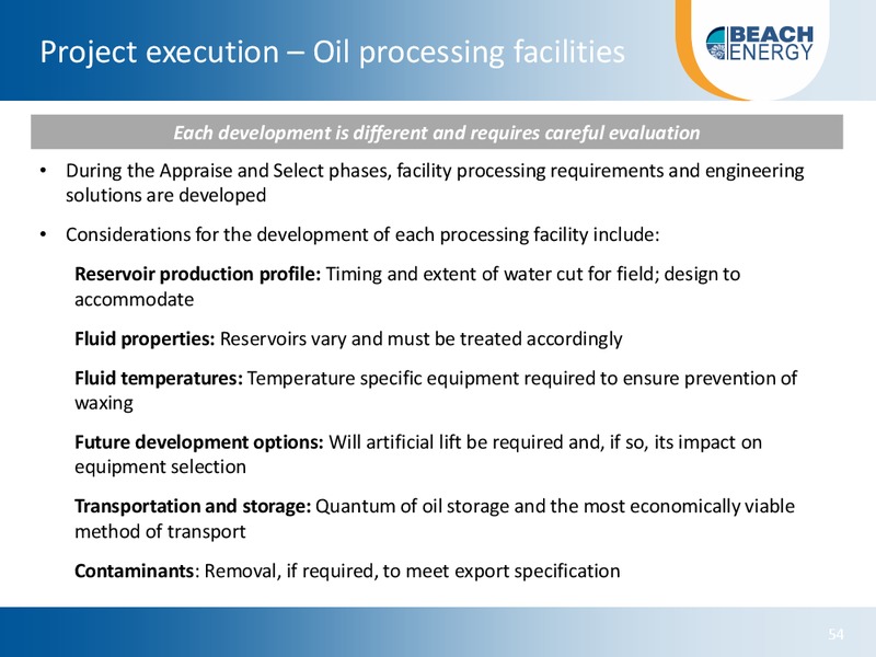 Investor Day November 2015 – Beach Energy Limited – slide 53