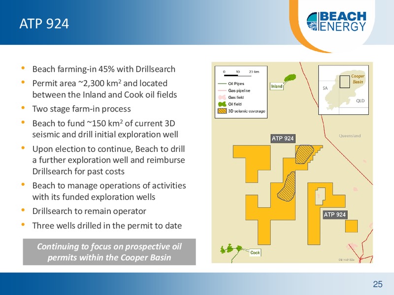 Citis 6th Annual Australian Investment Conference – Beach Energy Limited – slide 24