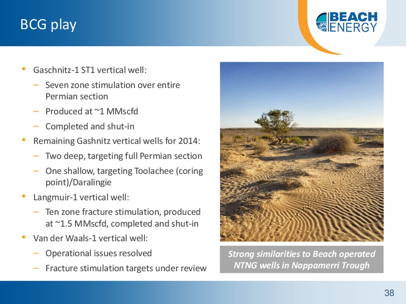 Citis 6th Annual Australian Investment Conference – Beach Energy Limited – slide 37