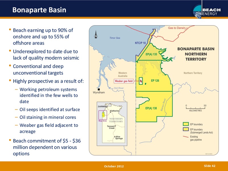 Citigroup Inc Australian Investment Conference – Beach Energy Limited – slide 41