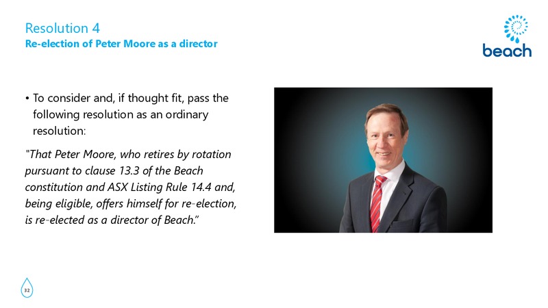 2019 Annual General Meeting – Beach Exploration Inc – slide 31