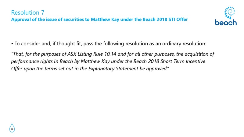 2019 Annual General Meeting – Beach Exploration Inc – slide 37
