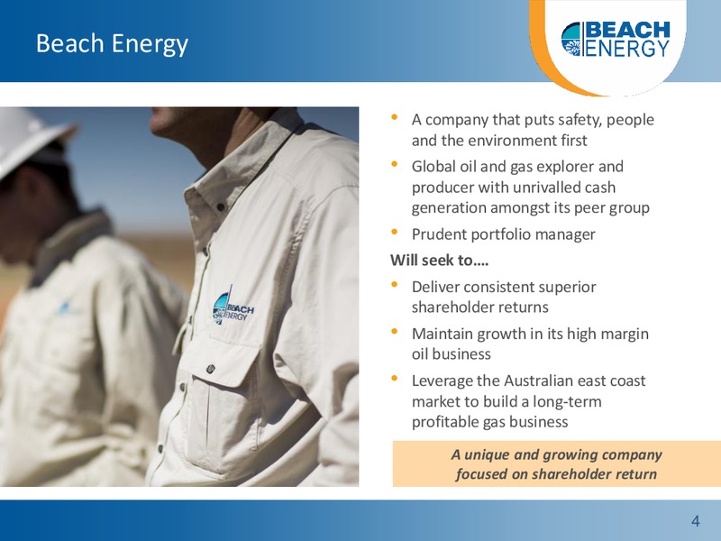 Non Deal Roadshow Presentation – Beach Energy Limited – slide 3