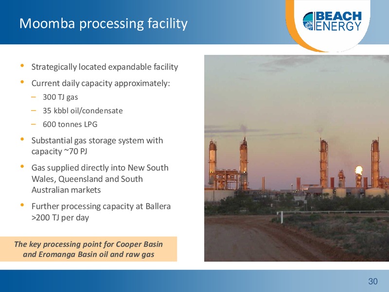 Non Deal Roadshow Presentation – Beach Energy Limited – slide 29