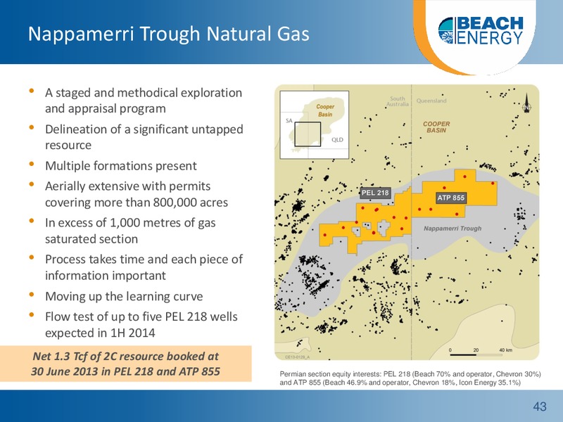 Non Deal Roadshow Presentation – Beach Energy Limited – slide 42
