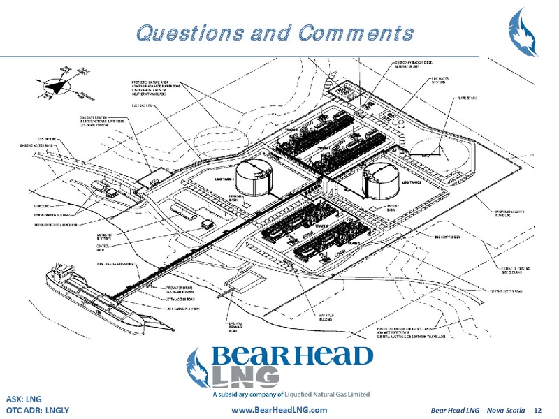 MAY 2015 INVESTOR PRESENTATION – Bear Head Lng – slide 12