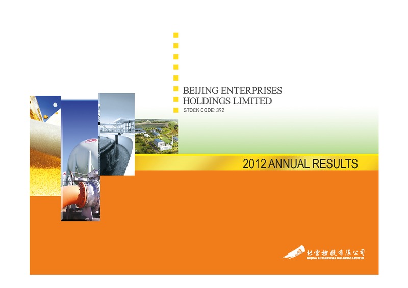 2012 Annual Results – Beijing Enterprises Holdings Limited – slide 1