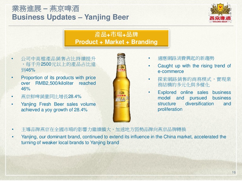 Interim Results 2015 – Beijing Enterprises Holdings Limited – slide 16