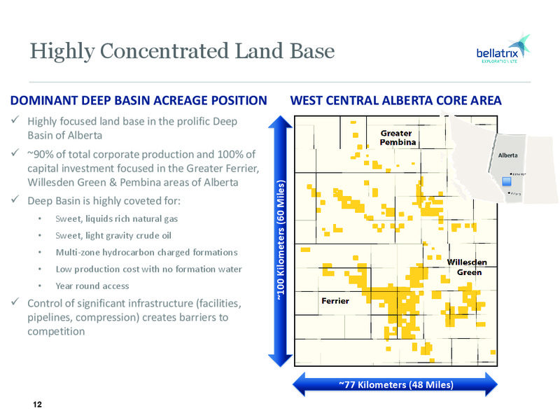 January 2017 Investor Presentation – Bellatrix Exploration Ltd. – slide 11