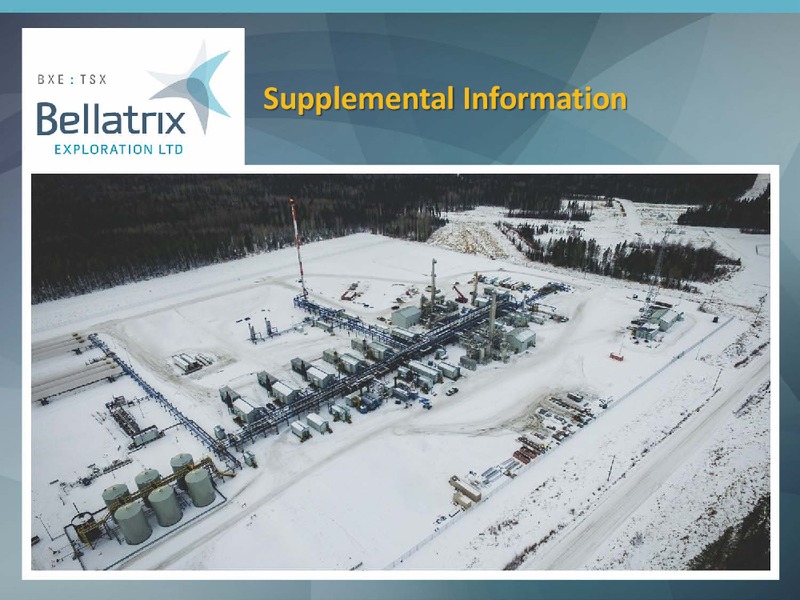 February 2019 Corporate Presentation – Bellatrix Exploration Ltd. – slide 34