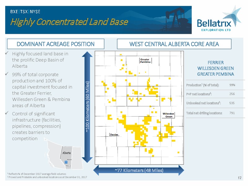 April 2018 Corporate Presentation – Bellatrix Exploration Ltd. – slide 11