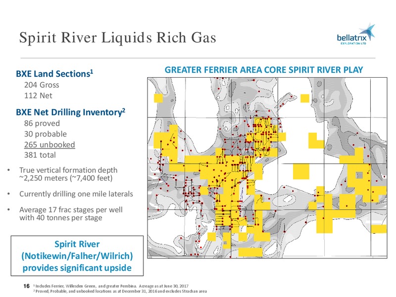 August 2017 Corporate Presentation – Bellatrix Exploration Ltd. – slide 15