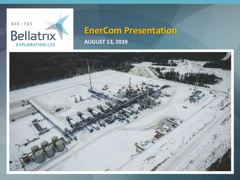 EnerCom Oil and Gas Conference – Bellatrix Exploration Ltd. – slide 1