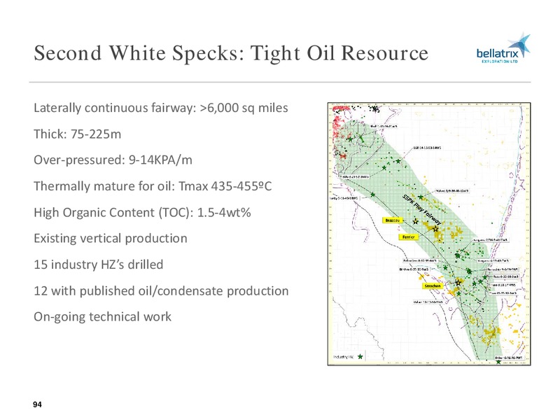 September 2016 Analyst Update – Bellatrix Exploration Ltd. – slide 93