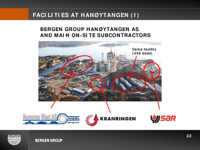 Q4 2013 EARNINGS CALL – Bergen Group – slide 21