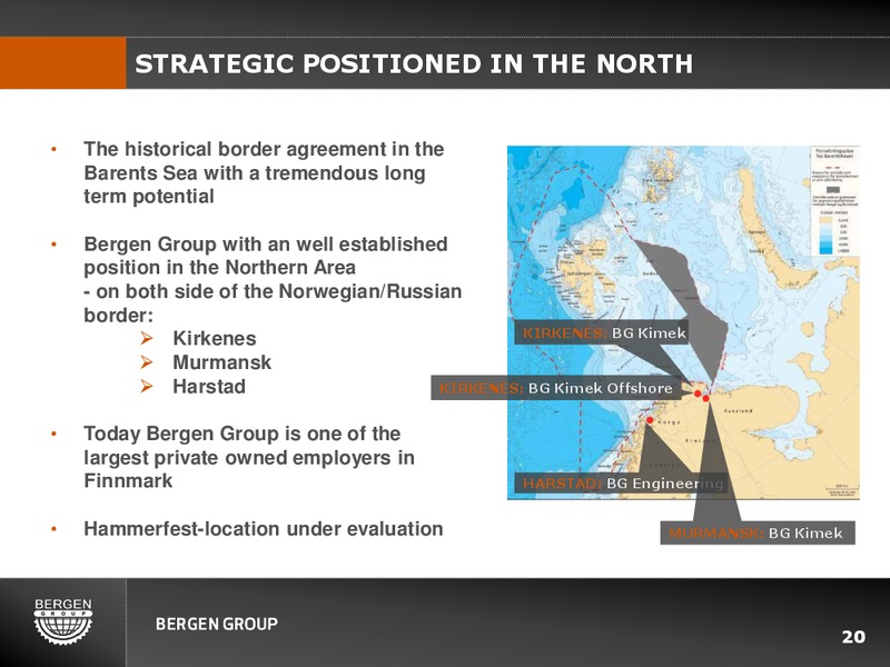 Q1 2010 EARNINGS CALL – Bergen Group – slide 19