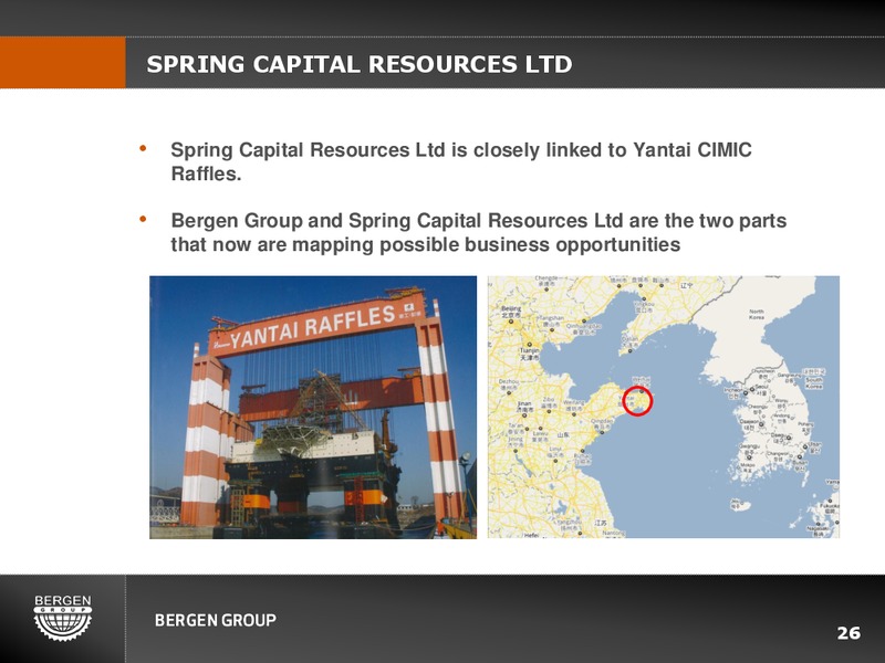 Q2 2010 EARNINGS CALL – Bergen Group – slide 25
