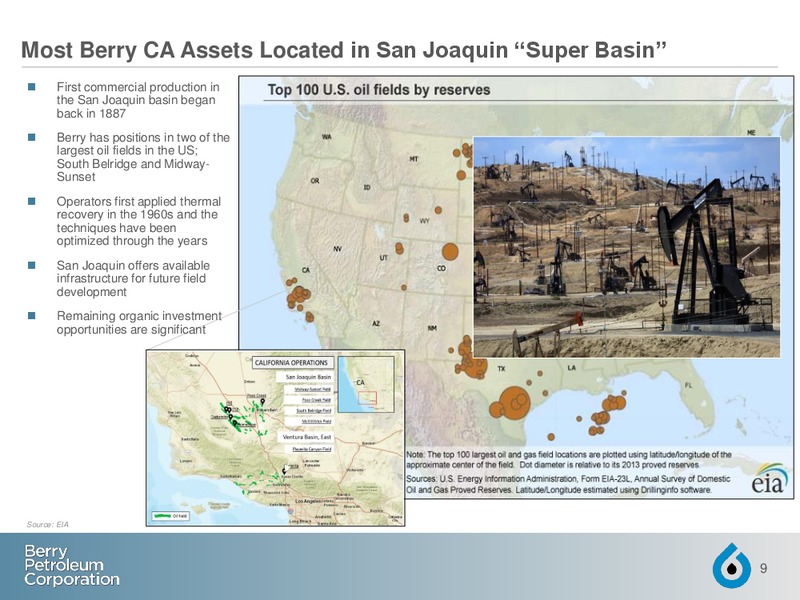 Technical Presentation – Berry Petroleum Corp. – slide 8