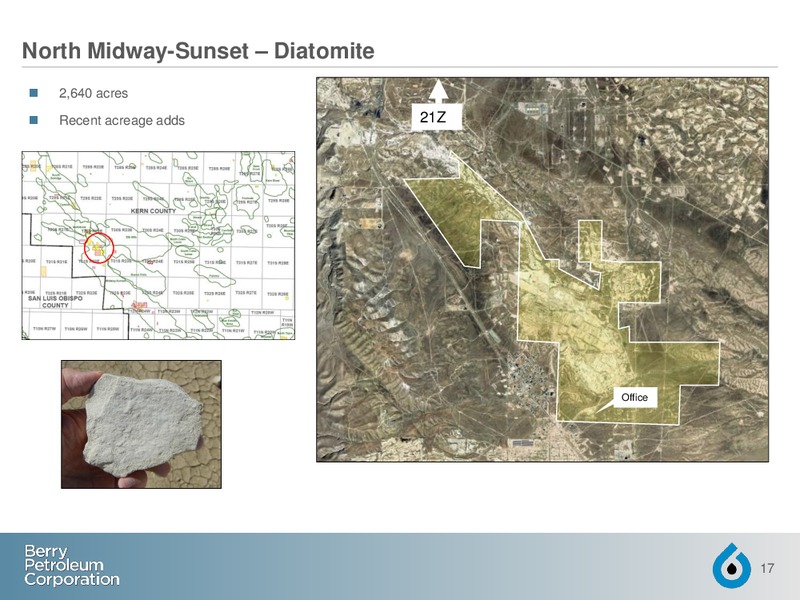 Technical Presentation – Berry Petroleum Corp. – slide 16