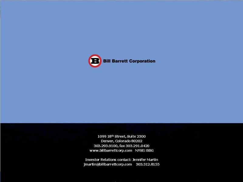 The Pritchard Capital Partners 9th Annual Energize Conference 2012 – Bill Barrett Corp. – slide 49