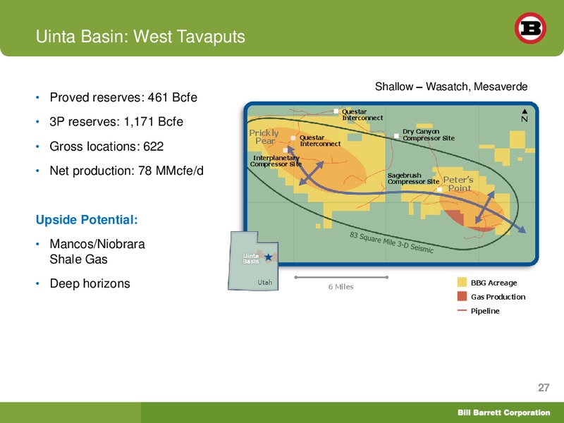 Goldman Sachs Global Energy Conference 2013 – Bill Barrett Corp. – slide 26