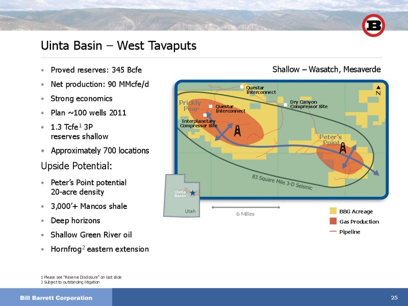 Macquarie Future of Energy 2011  Global Energy Conference – Bill Barrett Corp. – slide 23