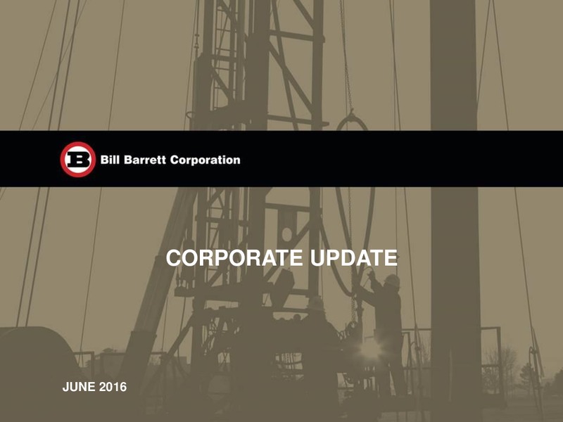 BAML Energy Credit Conference – Bill Barrett Corp. – slide 1