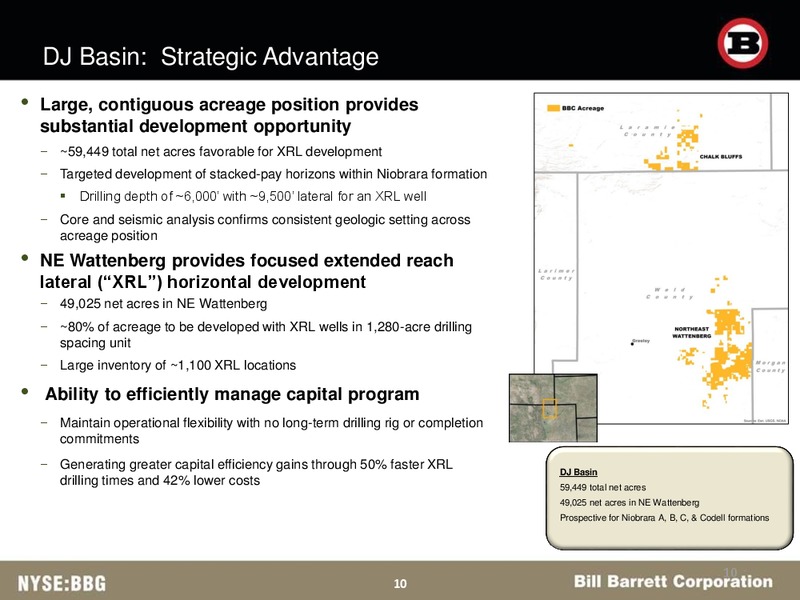 BAML Energy Credit Conference – Bill Barrett Corp. – slide 9