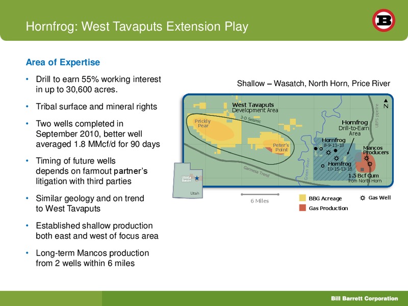 EnerCom London Oil and Gas Conference – Bill Barrett Corp. – slide 30