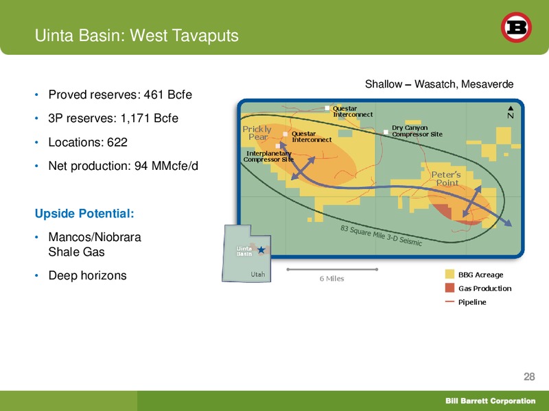 BofA Merrill Lynch Global Energy Conference 2012 – Bill Barrett Corp. – slide 27