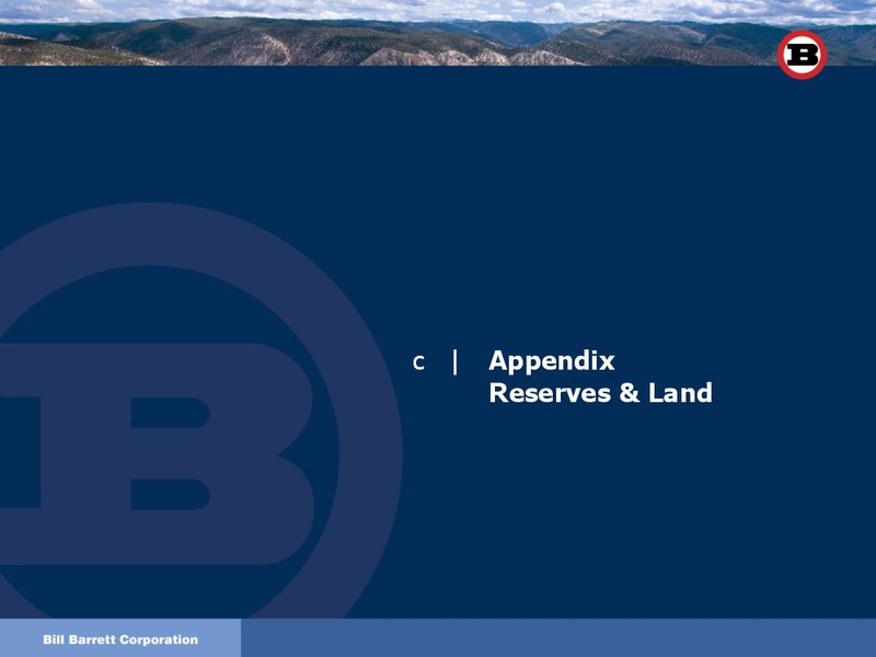Bank of America Merrill Lynch 2011 Global Energy Conference – Bill Barrett Corp. – slide 46