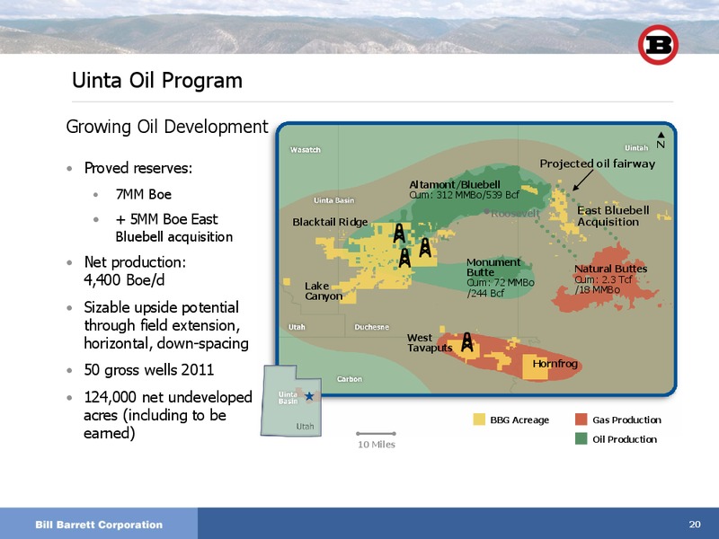 Bank of America Merrill Lynch Leveraged Finance Conference – Bill Barrett Corp. – slide 19