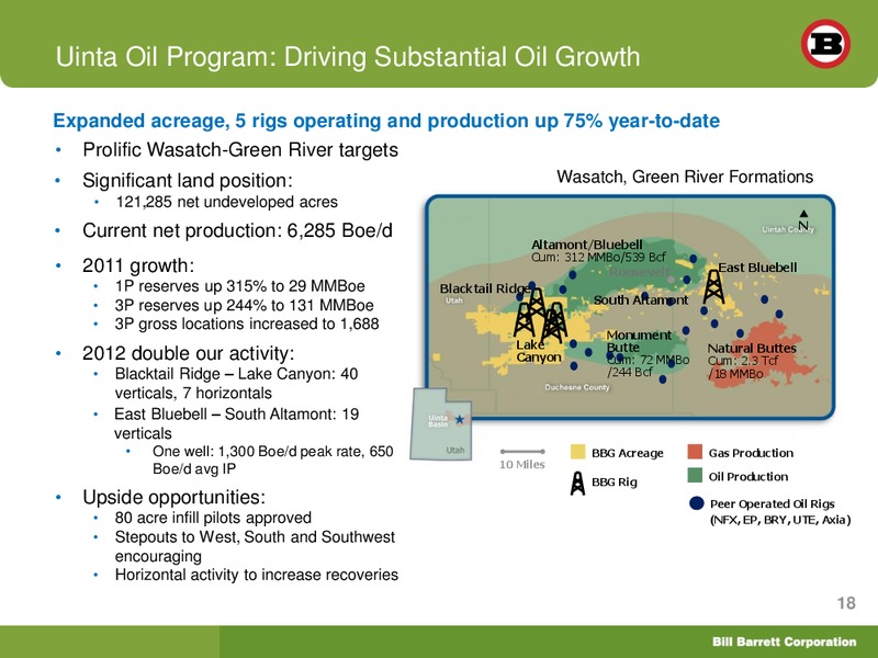 2012 Bank of America Merrill Lynch Leveraged Finance Conference – Bill Barrett Corp. – slide 17