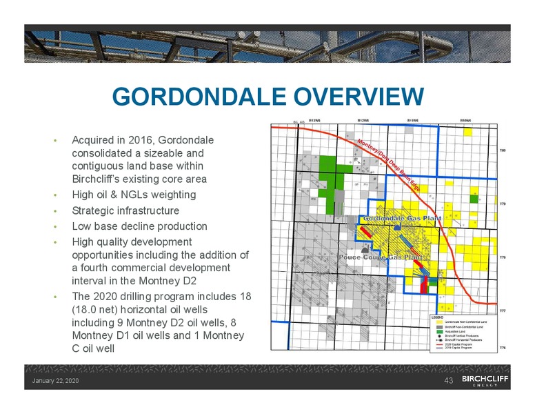 January 2020 Investor Presentation – Birchcliff Energy Ltd. – slide 42