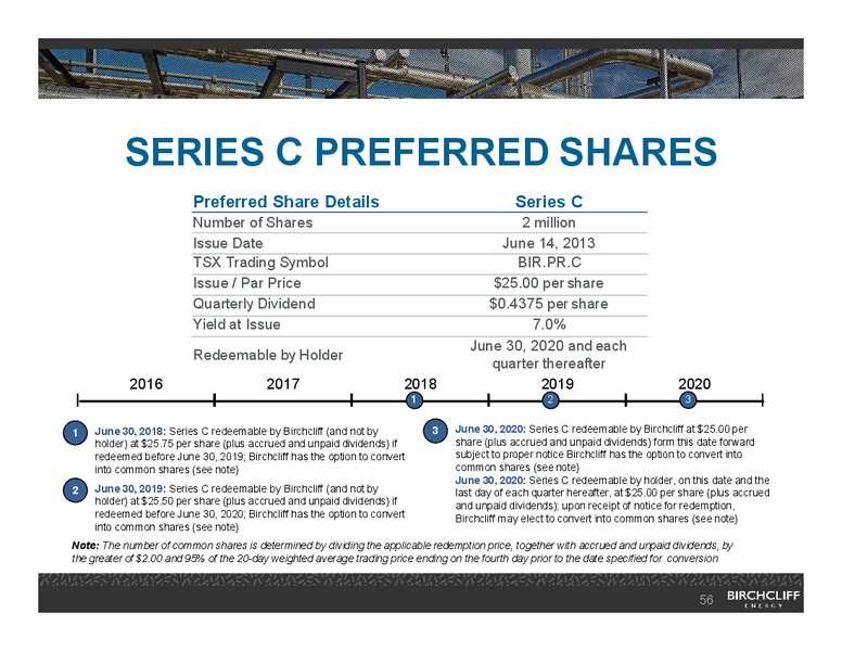 February 2018 Corporate Presentation – Birchcliff Energy Ltd. – slide 55