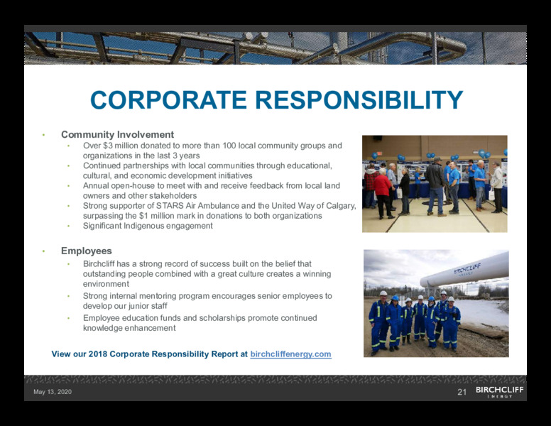 1Q 2020 Earnings Presentation – Birchcliff Energy Ltd. – slide 20